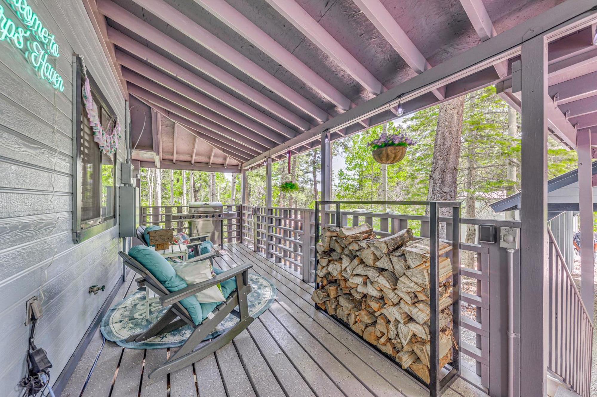 Quaint Cloudcroft Cabin With Stunning Forest Views! מראה חיצוני תמונה