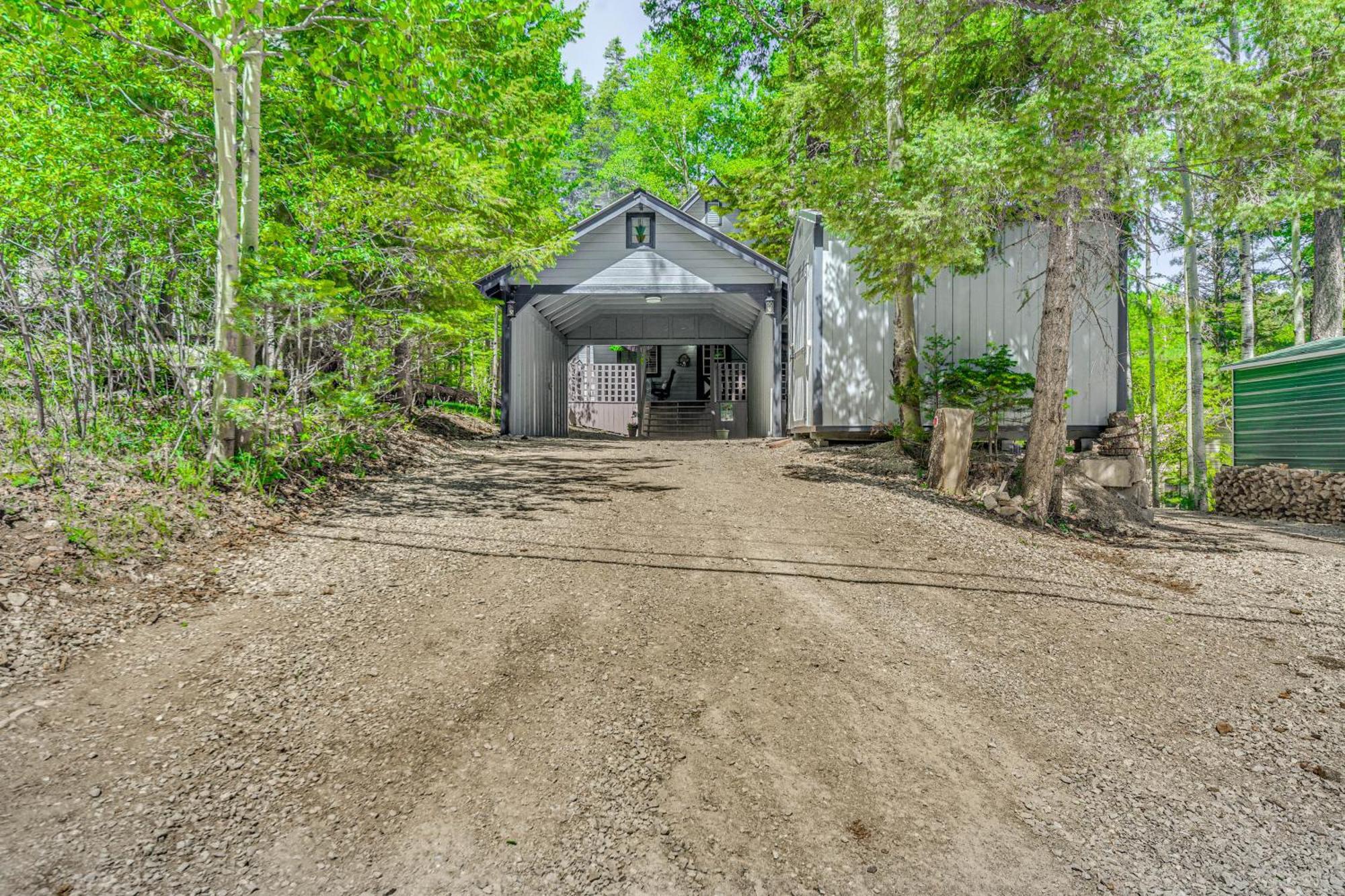 Quaint Cloudcroft Cabin With Stunning Forest Views! מראה חיצוני תמונה